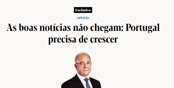 As boas not&iacute;cias n&atilde;o chegam: Portugal precisa de crescer